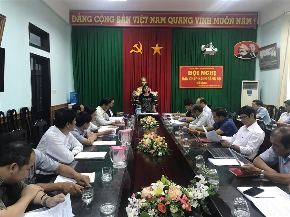 Đảng bộ cơ quan chính quyền huyện Krông Năng, tổ chức hội nghị Ban chấp hành đảng bộ mở rộng